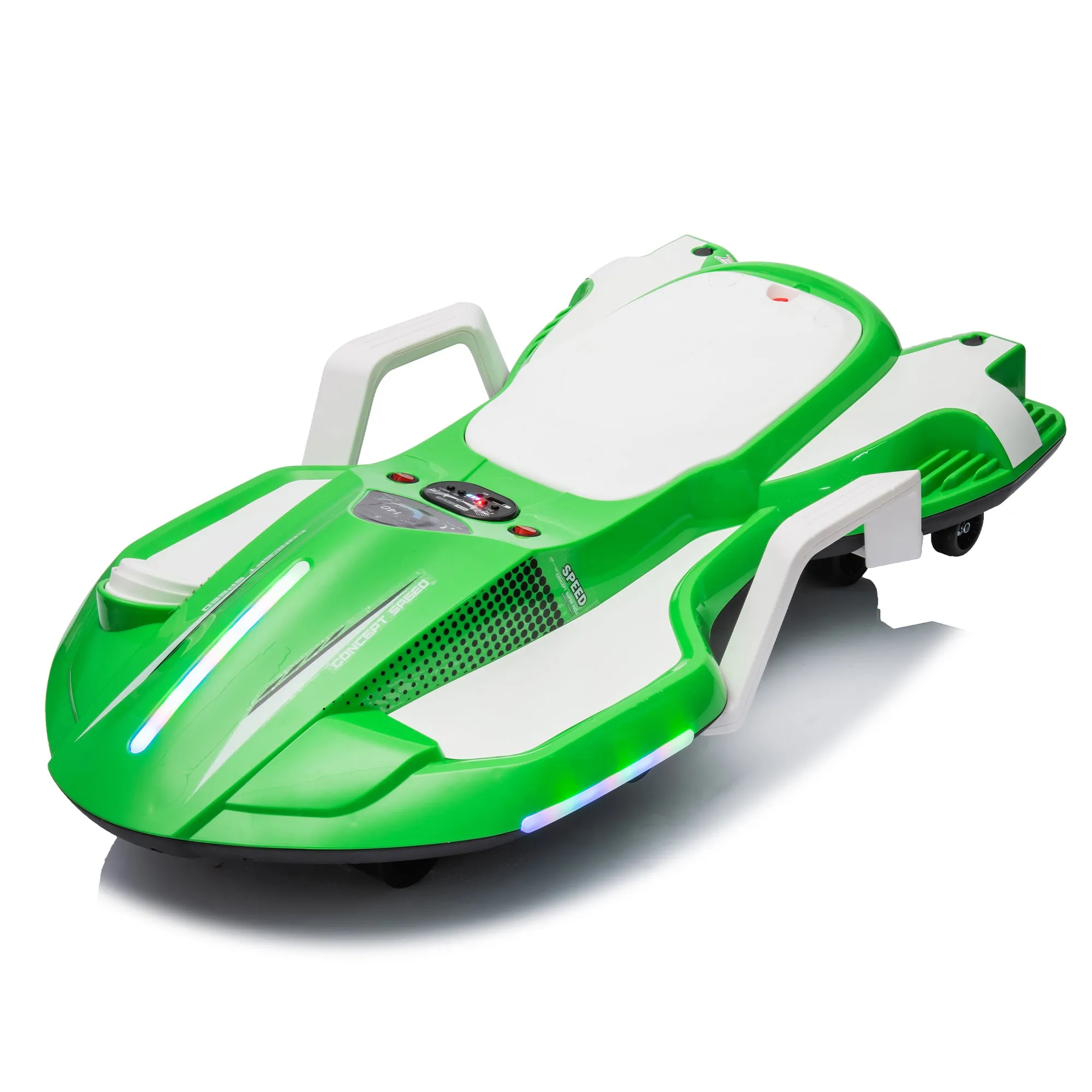 24V Kids Ride On Electric scooter w/ helmet knee pads,24v ride on toy for kids,Spray function,2WD 400w wheel-hub motor,5.59-6.84MPH,Gravity Steering,Use for 1-2 hours,Exercise your child age 6 .