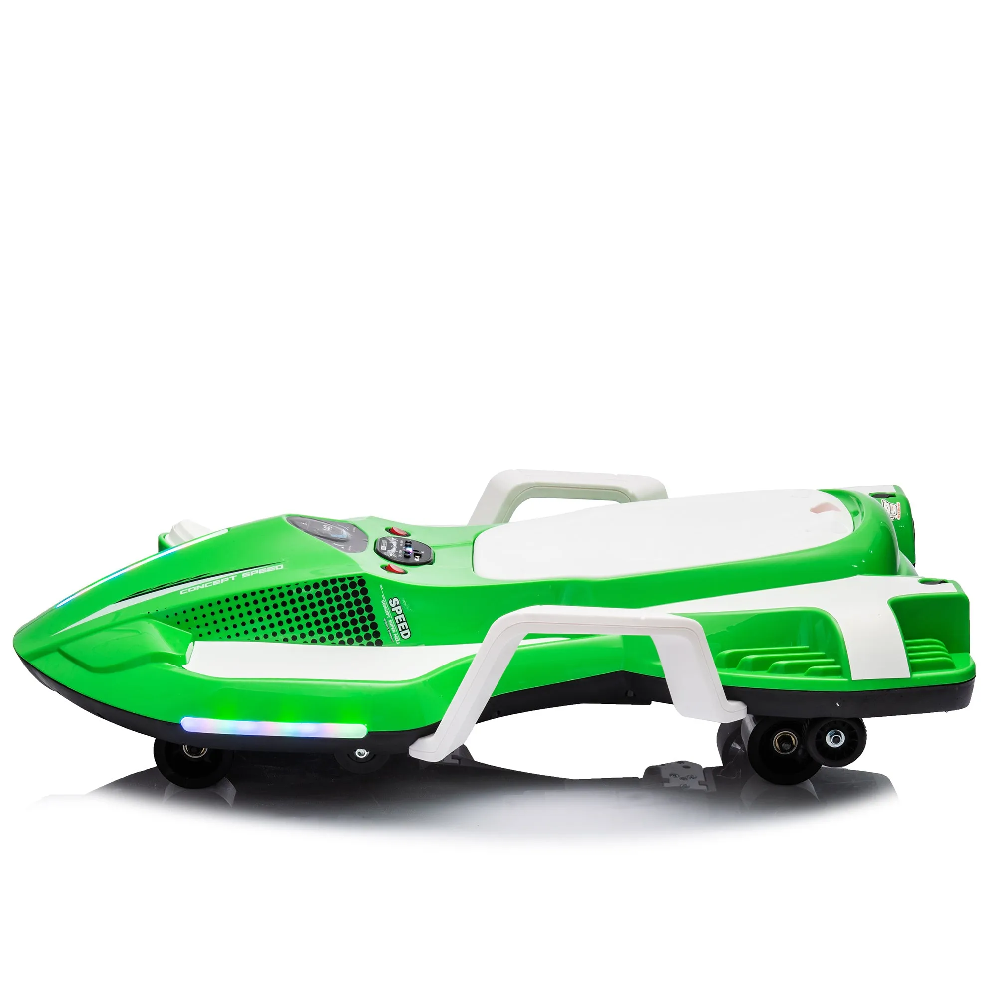 24V Kids Ride On Electric scooter w/ helmet knee pads,24v ride on toy for kids,Spray function,2WD 400w wheel-hub motor,5.59-6.84MPH,Gravity Steering,Use for 1-2 hours,Exercise your child age 6 .