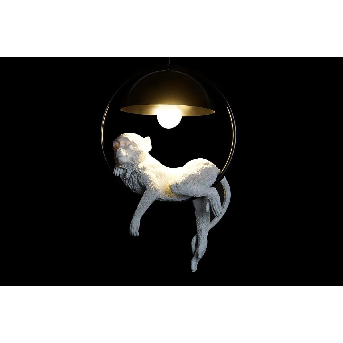 Ceiling Light DKD Home Decor White Golden Metal Resin 50 W 29,5 x 20 x 44,5 cm (2 Units)