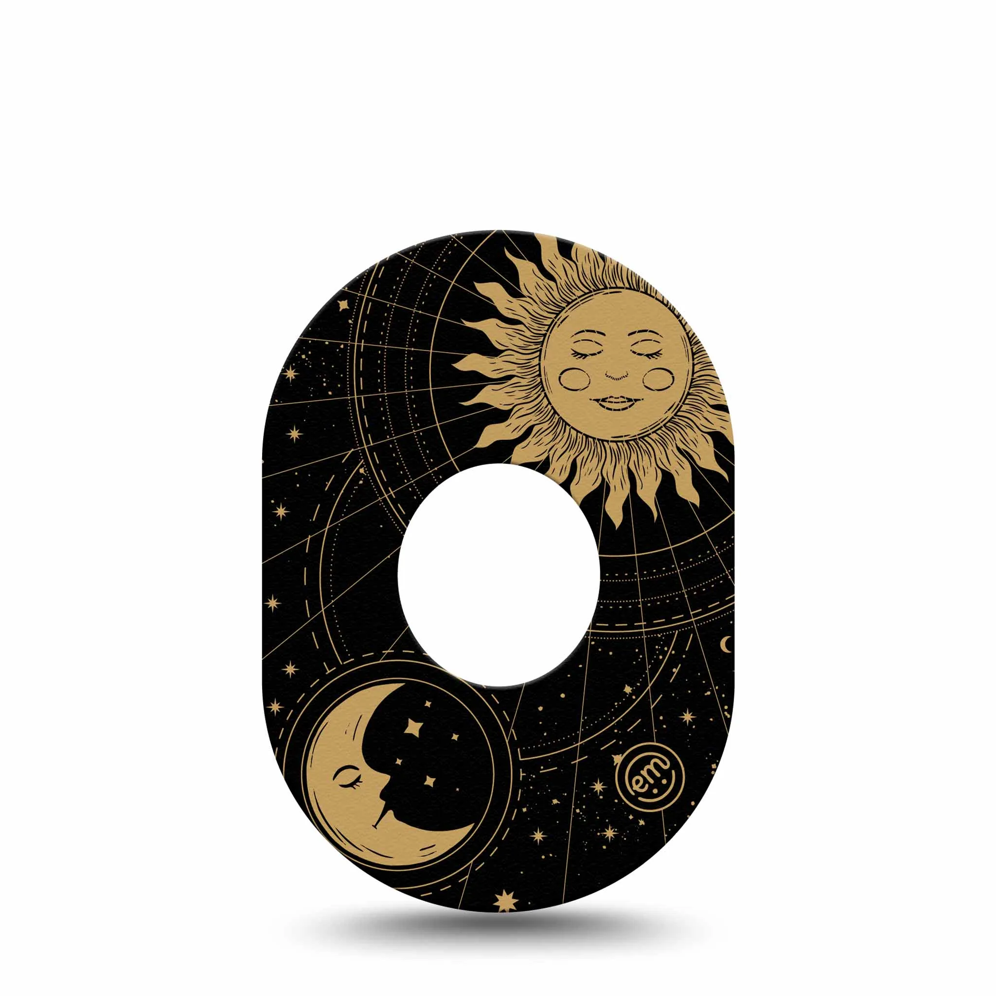 ExpressionMed Cosmic Vibes Adhesive Patch Dexcom G7/Dexcom ONE 