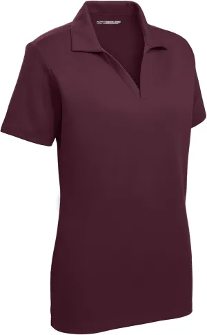 Joe's USA Women's Dri-Equip Short Sleeve Racer Mesh Polo Shirts in Size XS-4XL
