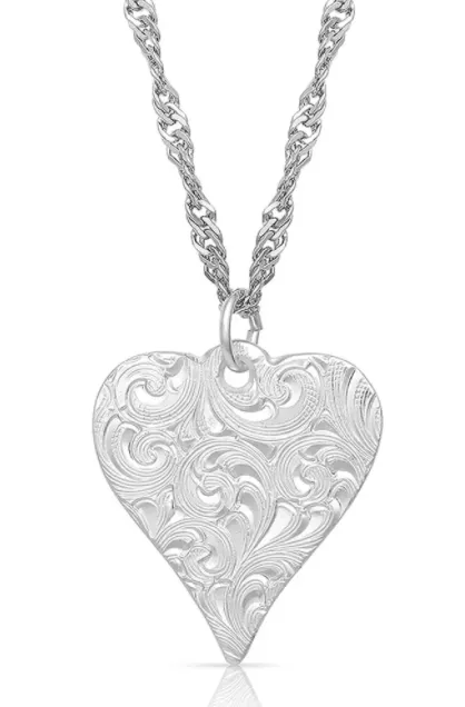 Montana Silversmith Just My Heart Necklace - In Stock