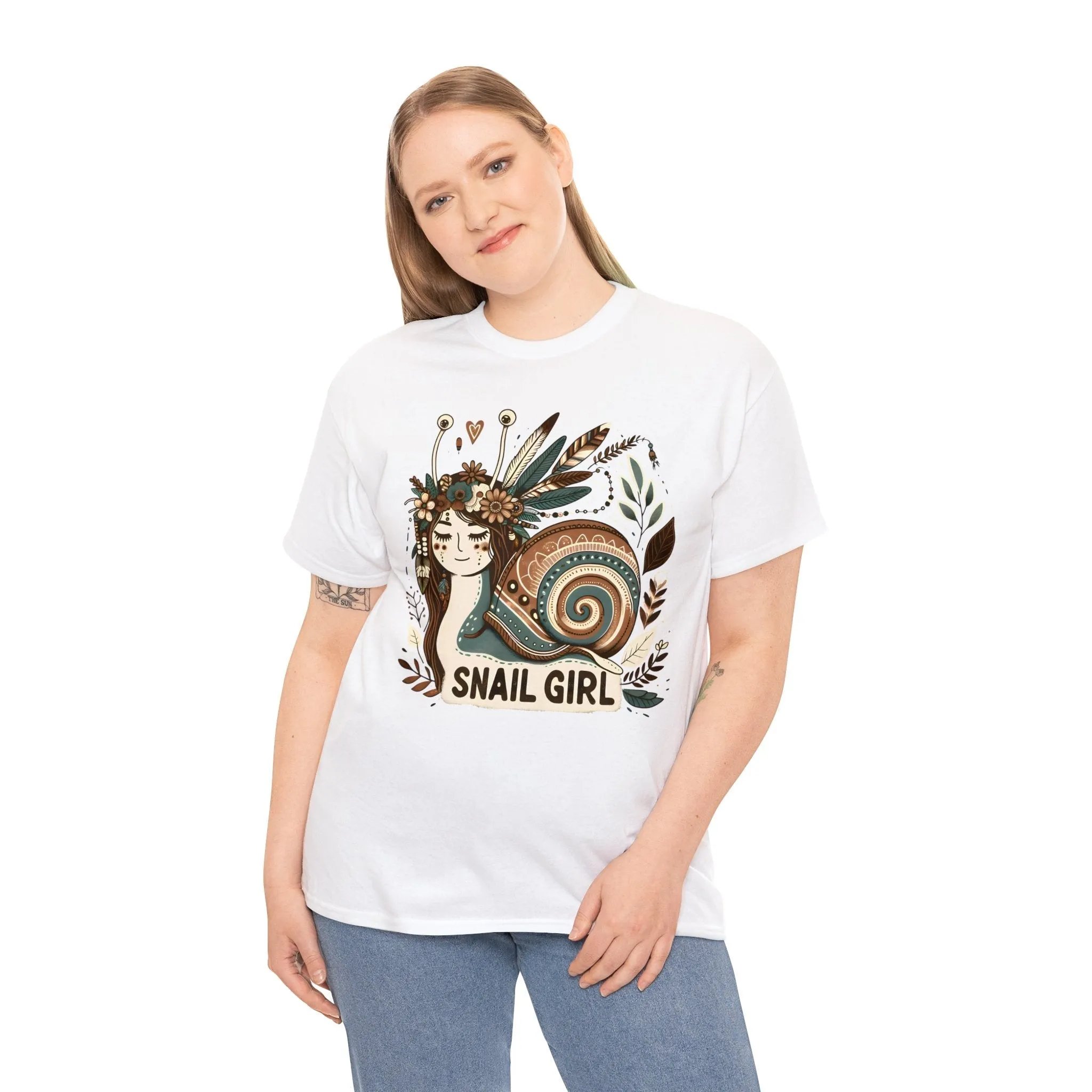 Snail Girl BOHO Shirt