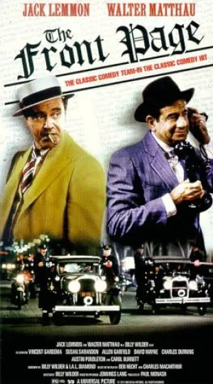 The Front Page VHS