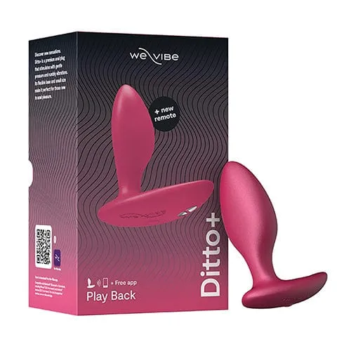 WE VIBE - Ditto  App-Controlled Remote Control Anal Plug